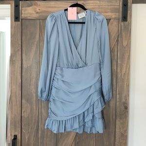 Hello Molly long sleeve mini dress